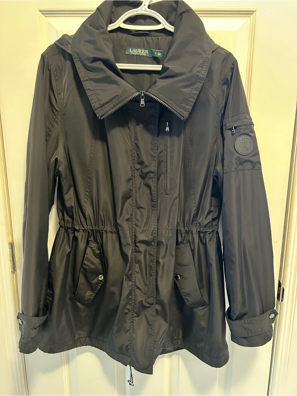 Lauren Ralph Lauren Black Utility Anorak Jacket